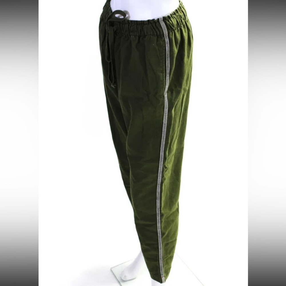 XiRENA Olive Green Ankle Drawstring Track Pants - Picture 2 of 10
